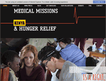 Tablet Screenshot of medicalmissionskenya.org